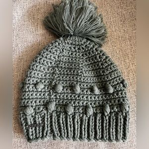Prana crochet beanie
